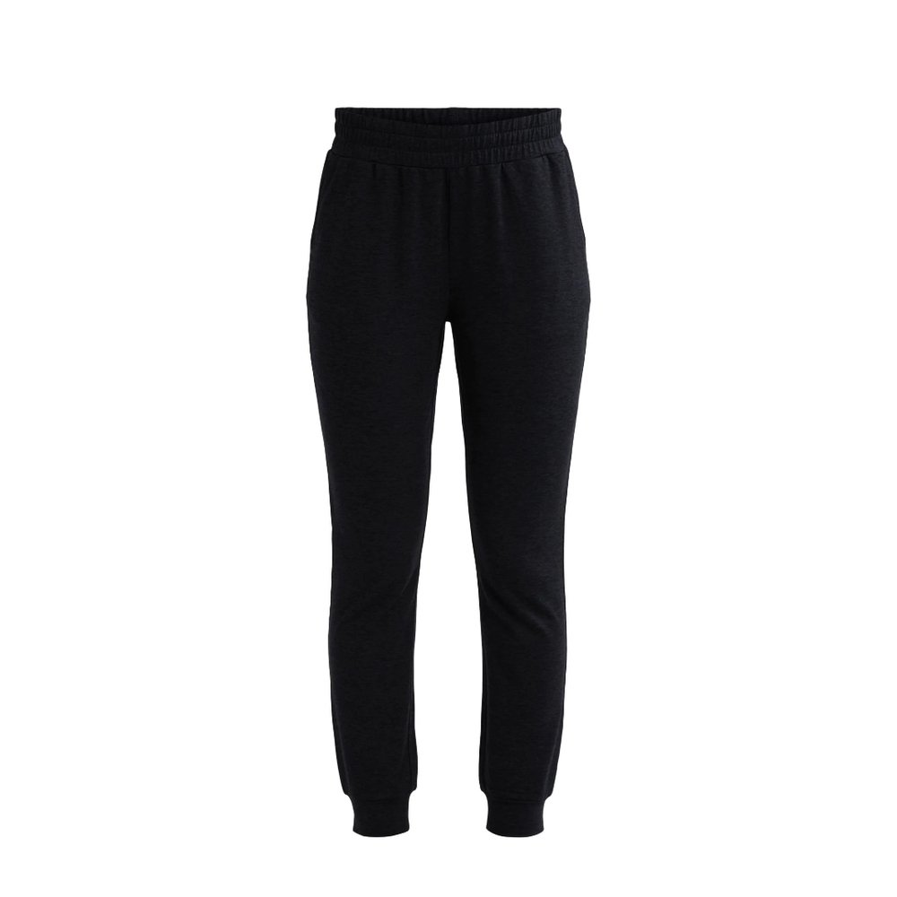 Athletic Works Black Track Pants with Tapered Legs - Picture 2 of 7